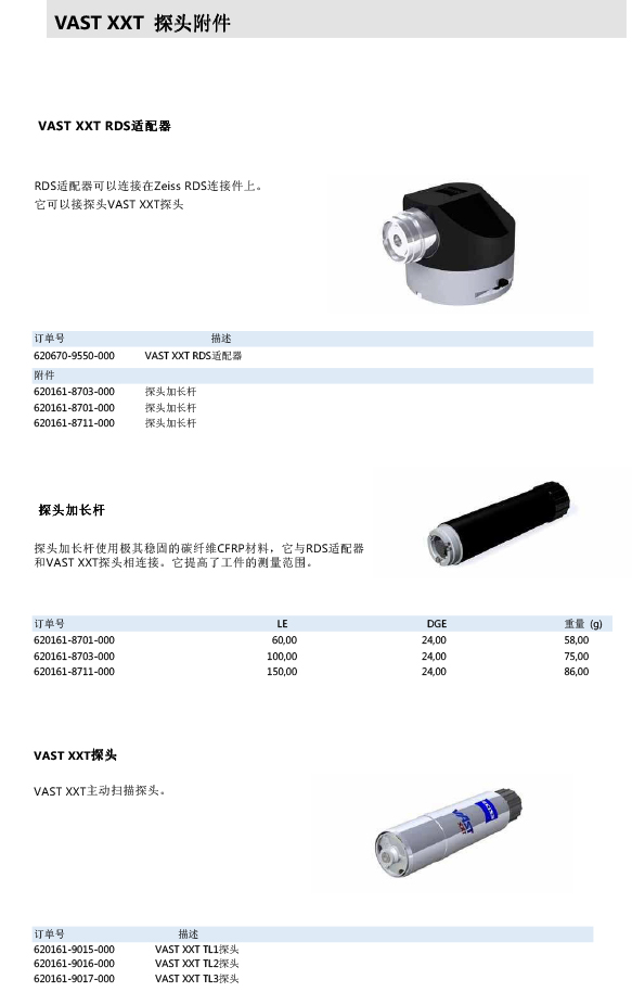 ZEISS 高品質 德國原裝進口 M3探針目錄-56